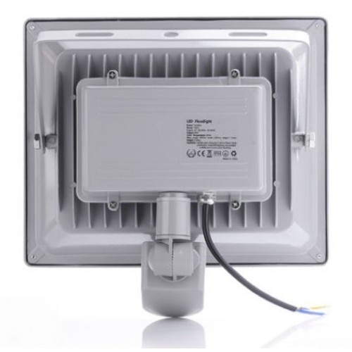 80W Motion Sensor LED Floodlight in Cool White