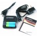 Contour Battery Charger Power 2 Go USB + 2 AA Rechargeable Batteries