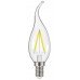 2.3W (25W Equiv) LED Filament Flame Tip Candle Small Edison Screw in Warm White