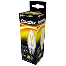 4W (40W Equiv) LED Filament Candle Bayonet in Warm White