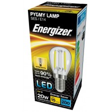 2W (20W Equiv) LED Filament Pygmy Light Bulb Small Edison Screw SES / E14