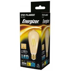 Dimmable ST64 5W (40W Equiv) LED Filament Antique Edison Screw