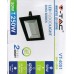 10W Slim LED Floodlight Cool White (Black Case)