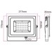 30W Slim LED Floodlight Daylight White