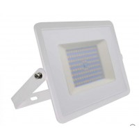 100W Slim Pro LED Floodlight Cool White (White Case)