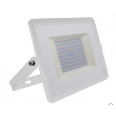 100W Pro LED Security Floodlight Warm White (White Case)