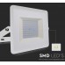 100W Pro LED Security Floodlight Warm White (White Case)