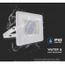 100W Pro LED Security Floodlight Warm White (White Case)