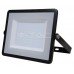 100W Slim Pro LED Security Floodlight Daylight White (Black Case)