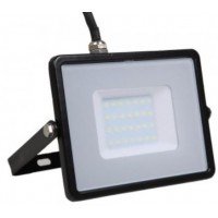 30W Slim Pro Samsung LED Floodlight Warm White (Black Case)