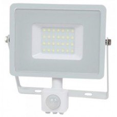 30W Slim Pro Motion Sensor LED Floodlight Warm White