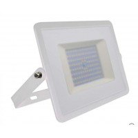 100W Slim Pro LED Floodlight Cool White (White Case)