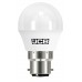 3W (25W) LED Golf Ball Bayonet Light Bulb in Warm White - S10967