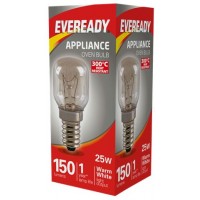 25W Pygmy Heat Resitant Oven Light Bulb Small Edison Screw / SES / E14