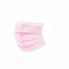 10 x Pink Disposable Face Masks 3 Ply Surgical Face Covers