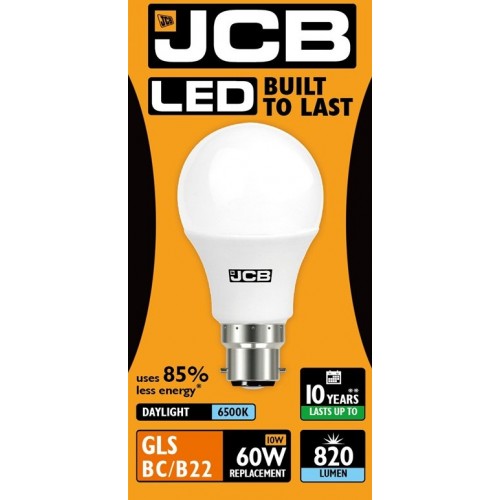 Energy Class A+ 3 X JCB LED 15W Screw GLS Daylight 6500K Lightbulb ES E27 LED 