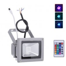 10W RGB LED Floodlight Colour Changing With Remote