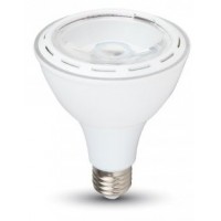 12W (60W) LED PAR30 Edison Screw Reflector Daylight White 6000K