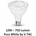 12W (60W) LED PAR30 Edison Screw Reflector Light Bulb Daylight White 6000K