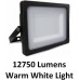 150W Slim LED Security Floodlight Warm White (Black Case)