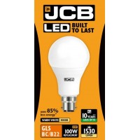 14W (100W) LED GLS Bayonet Light Bulb Warm White 3000K by JCB