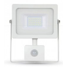 20W Slim Motion Sensor LED Floodlight Cool White