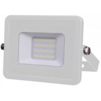 20W Slim LED Floodlight Cool White (White Case)