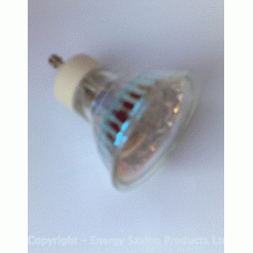 21 LED GU10 Low Energy Saving Lamp / Light Bulb (Warm White)