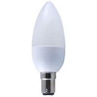 2.5w (25w) LED Candle - Small Bayonet in Warm White