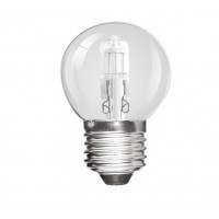 28W (40W) Edison Screw Halogen Golf Ball Light Bulb