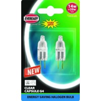 (2 Pack) G4 14W (20w) Eco Halogen Capsule Light Bulbs