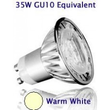 4W (35W) Retrofit LED GU10 Spotlight (Warm White)