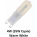 Dimmable 4W G9 (35W Equiv) LED Capsule Light Bulb Warm White