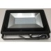 50W Slim LED Flood light Cool White 4000K Black Case