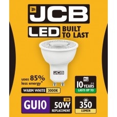 5W = 50W LED GU10 Spotlight Light Bulb in Warm White