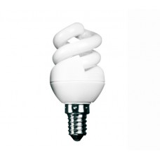 5W (25W) Small Edison Screw Extra Mini Low Energy Spiral (Warm White)