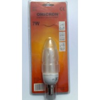 7W (35w) Small Bayonet SBC CFL Candle Light Bulb