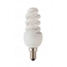 7w (35w) Small Edison Screw / SES Micro Spiral Light Bulb Cool White