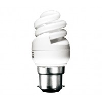 8w (40w) Bayonet Ultra Mini Low Energy Light Bulb (Daylight)