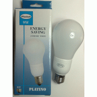 9w (40w) GLS E27 Low Energy Saving Light Bulb Warm White