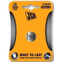 CR2016 3V Button Battery by JCB - Lithium Coin Cell CR2016