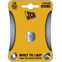 CR2032 3V Button Battery by JCB - Lithium Coin Cell CR2032