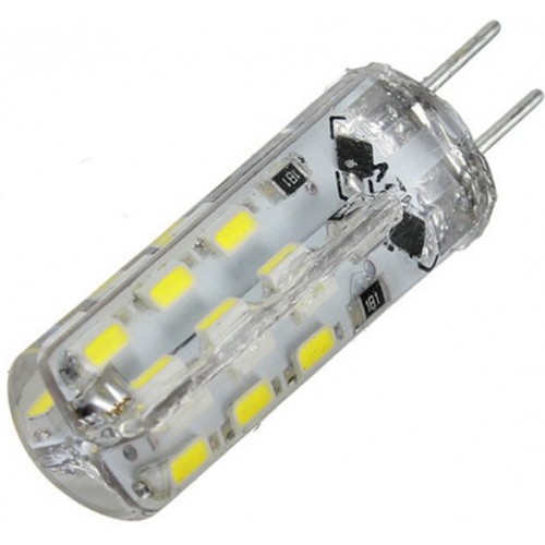 G4 12v 2W 10W Halogen Equiv LED Light Bulb in Daylight White