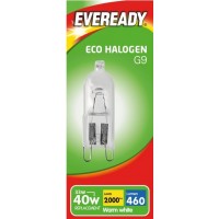 G9 - 33W (40W Equiv) Halogen Energy Saver Capsule