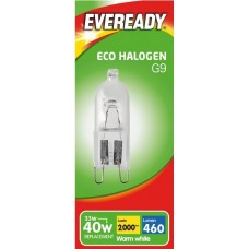 G9 - 33W (40W Equiv) Halogen Energy Saver Capsule