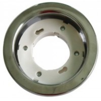 GX53 Recessed Light Fitting Round Chrome