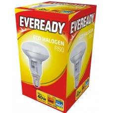 Halogen R50 28W (40W Equiv) E14 SES Reflector Light Bulb