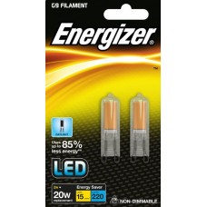 (Twin Pack) 2W (20W) G9 LED Capsule Light Bulb Daylight