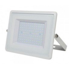 100W Pro LED Security Floodlight Warm White (White Case)