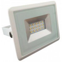 10W Slim LED Floodlight Cool White (White Case)